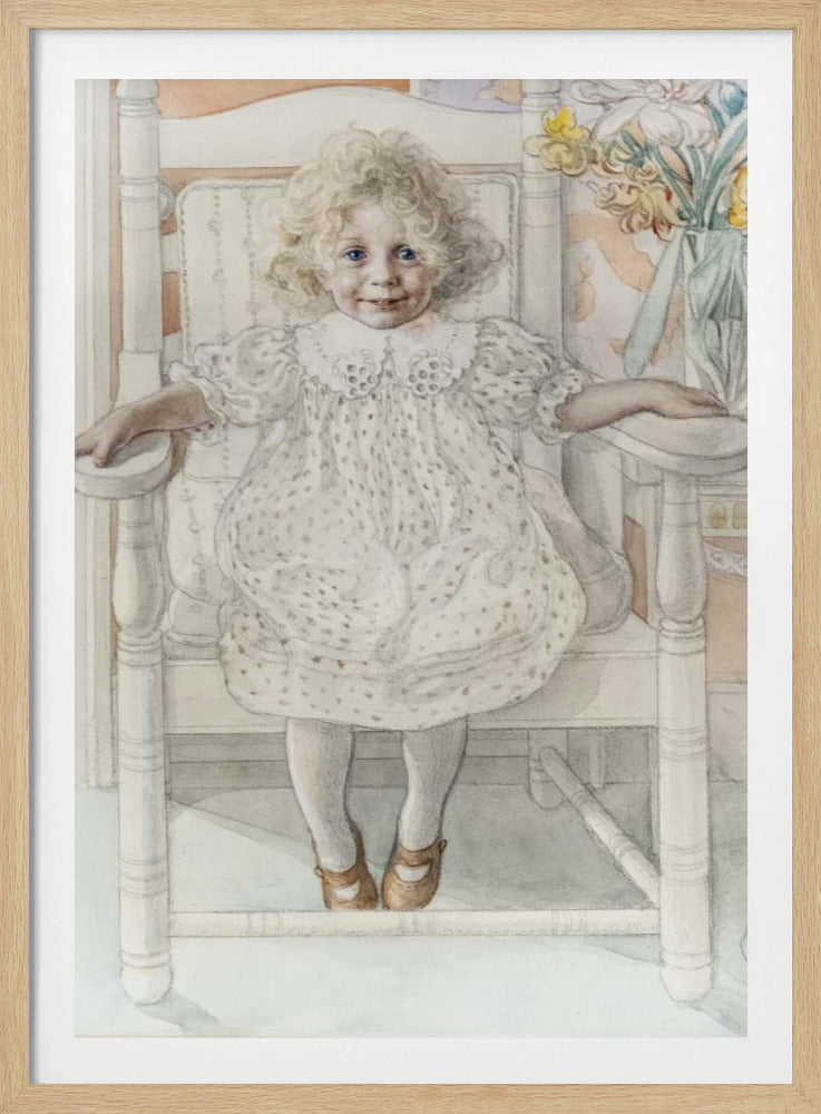 Portrait of Inga Maria Thiel, 1918 - Poster / Art Print