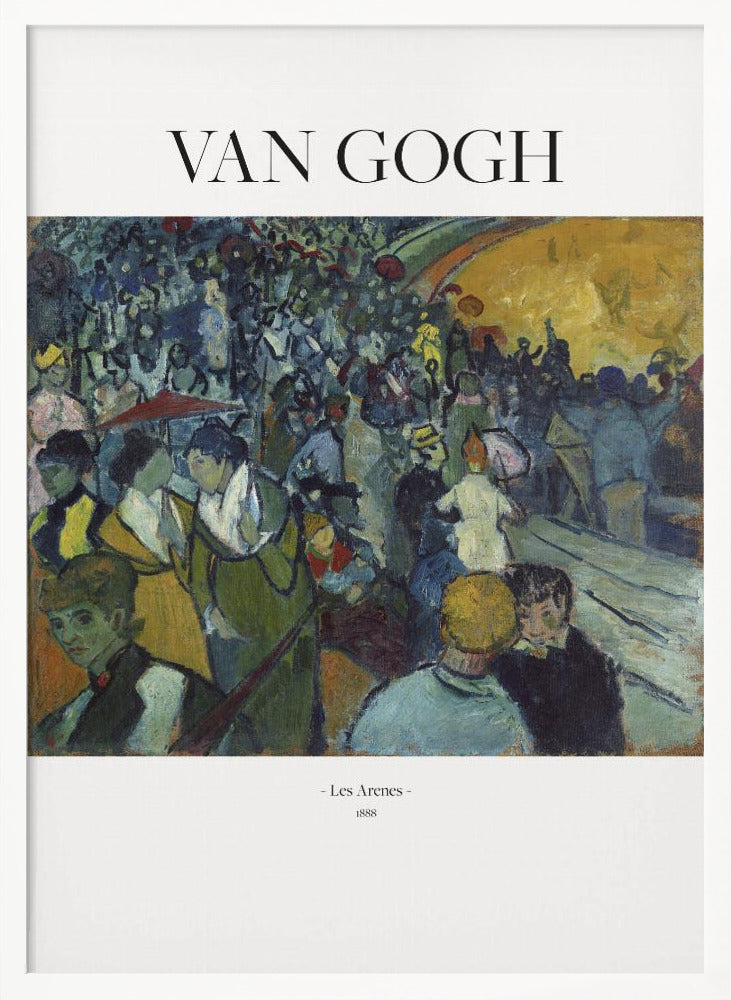 Les Arènes (1888) - Poster / Art Print