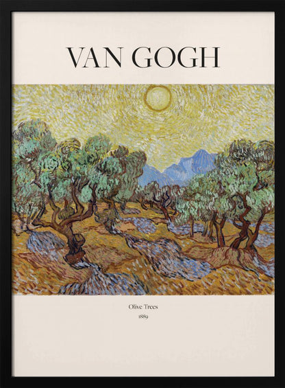 Olive Trees (1889) - Poster / Art Print