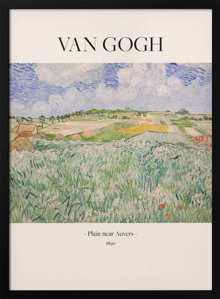 Plain Near Auvers - Poster / Art Print