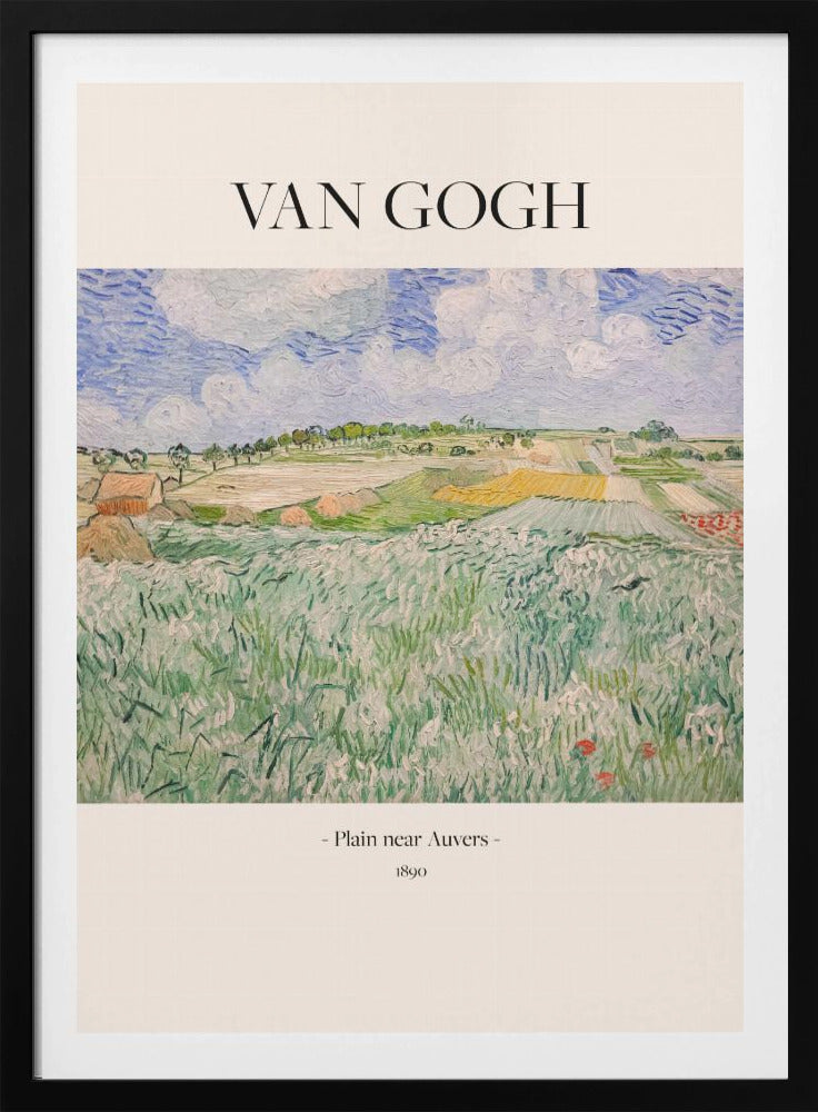Plain Near Auvers - Poster / Art Print