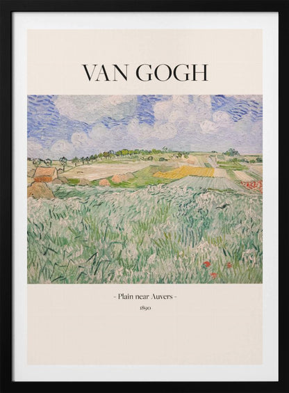 Plain Near Auvers - Poster / Art Print