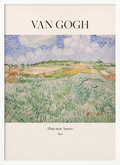 Plain Near Auvers - Poster / Art Print