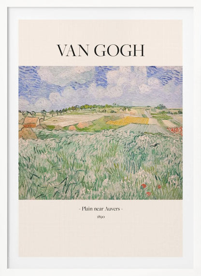 Plain Near Auvers - Poster / Art Print