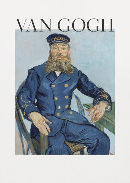 Portrait of the Postman Joseph Roulin (1888) - Poster / Art Print