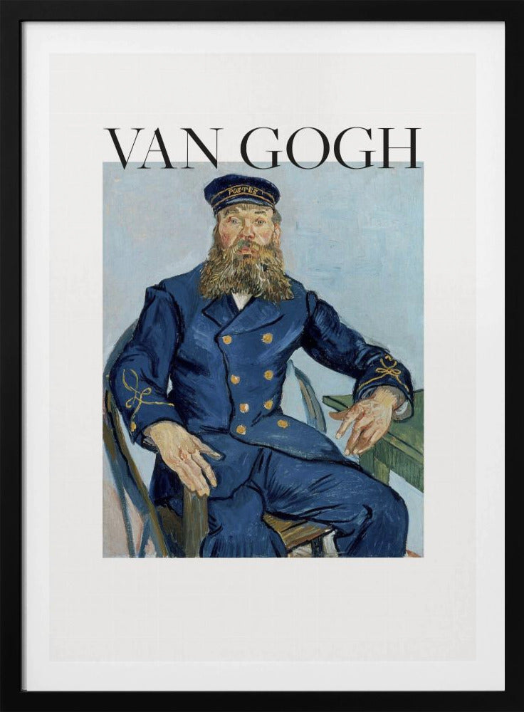 Portrait of the Postman Joseph Roulin (1888) - Poster / Art Print