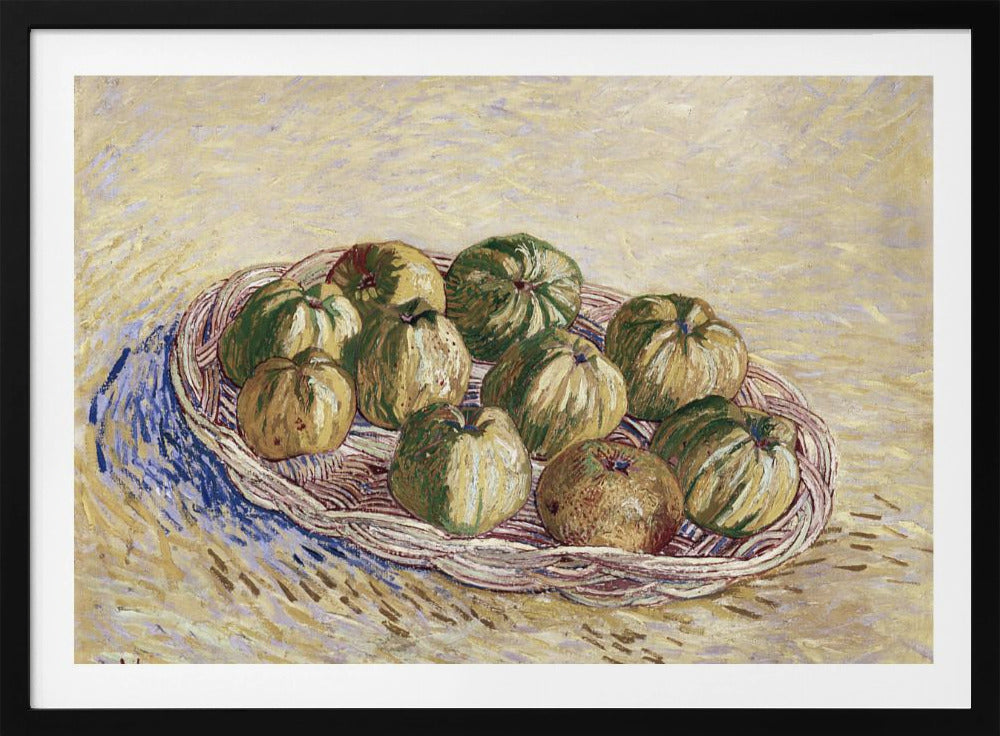 Still Life, Basket of Apples (1887) - Poster / Art Print
