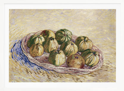 Still Life, Basket of Apples (1887) - Poster / Art Print