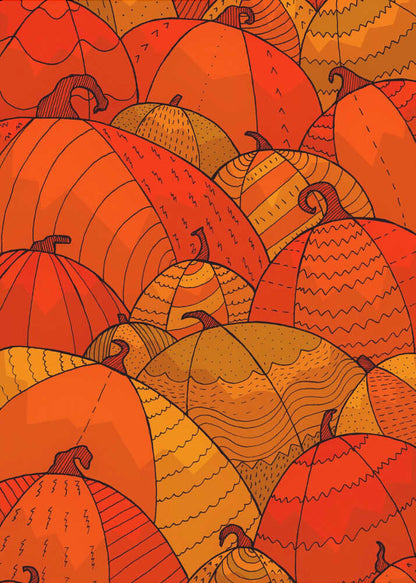 Pumpkins - Poster / Art Print