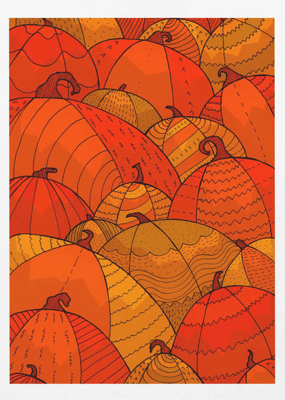 Pumpkins - Poster / Art Print
