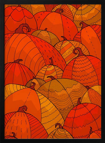 Pumpkins - Poster / Art Print