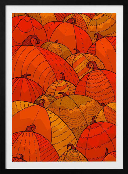 Pumpkins - Poster / Art Print