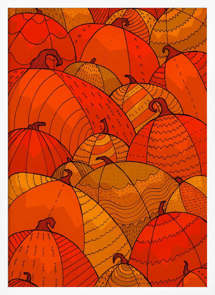 Pumpkins - Poster / Art Print