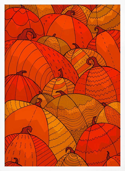 Pumpkins - Poster / Art Print