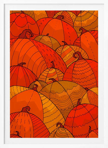 Pumpkins - Poster / Art Print