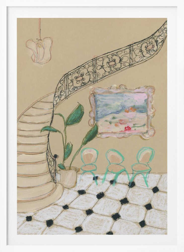 Museum Day In Paris - Poster / Art Print
