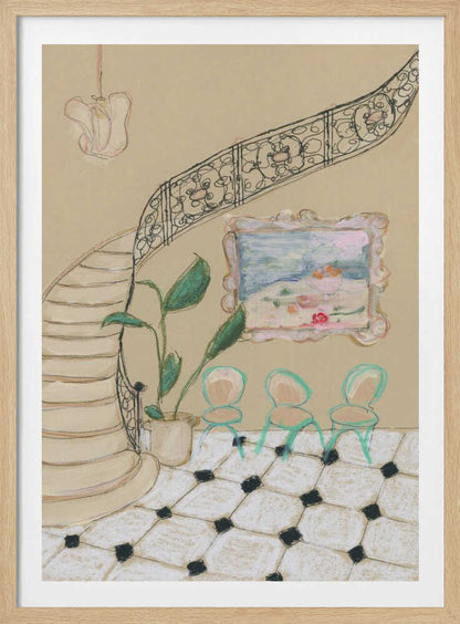 Museum Day In Paris - Poster / Art Print