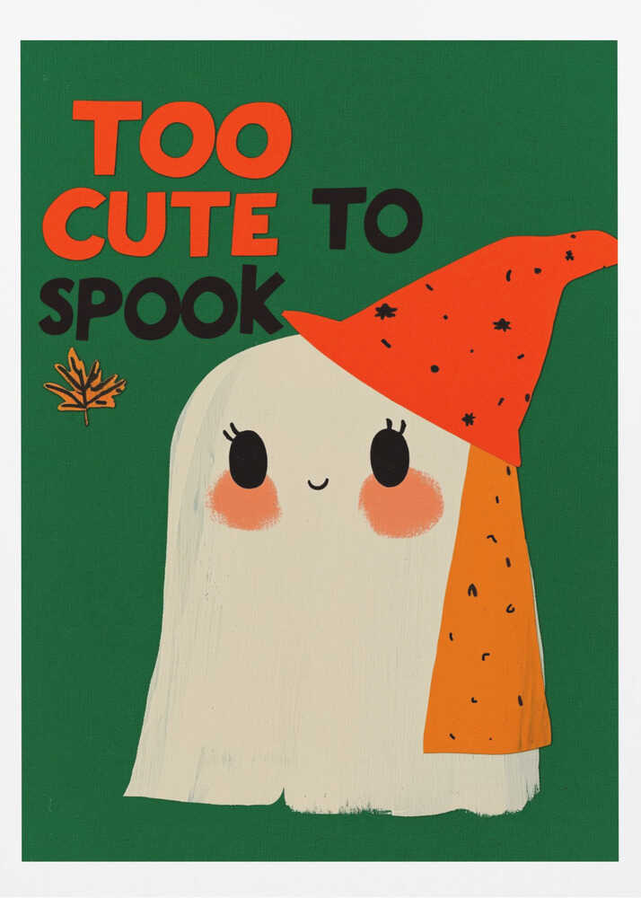 Charming Ghost Whimsy - Poster / Art Print
