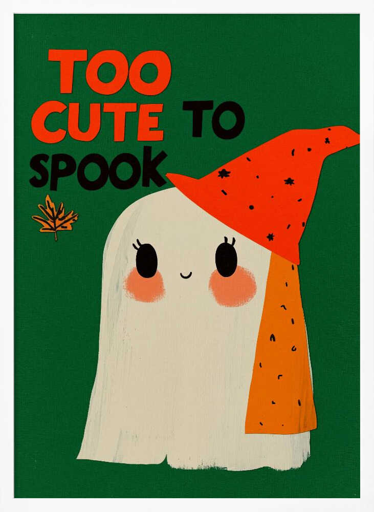 Charming Ghost Whimsy - Poster / Art Print