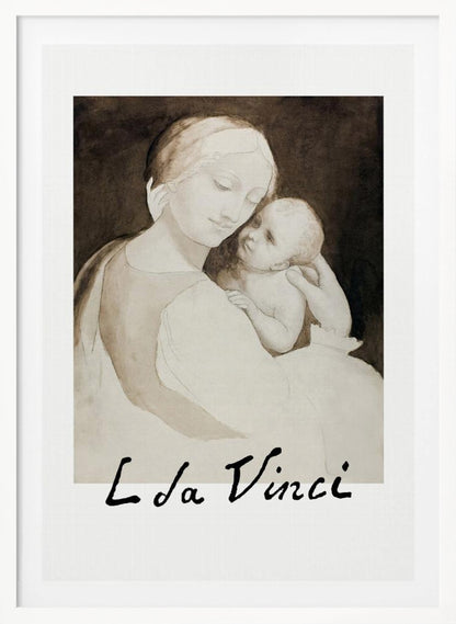 Madonna and Child - Poster / Art Print
