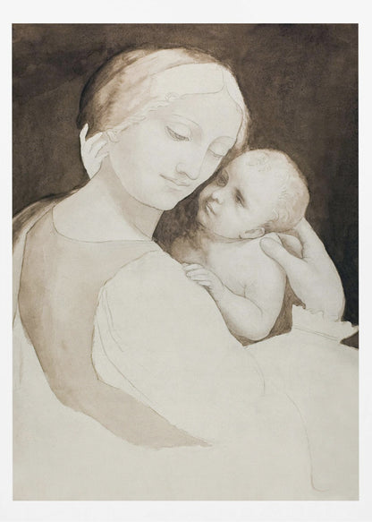 Madonna and Child - Poster / Art Print