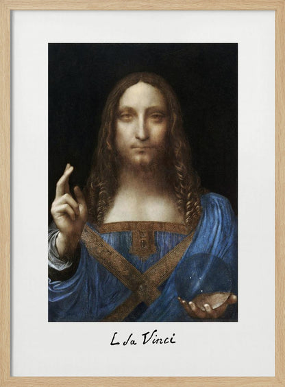 Salvator Mundi (circa 1500) - Poster / Art Print