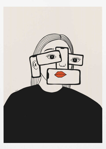 MODERN SOCIETY - Poster / Art Print