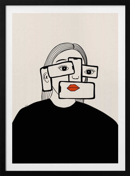 MODERN SOCIETY - Poster / Art Print