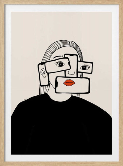 MODERN SOCIETY - Poster / Art Print