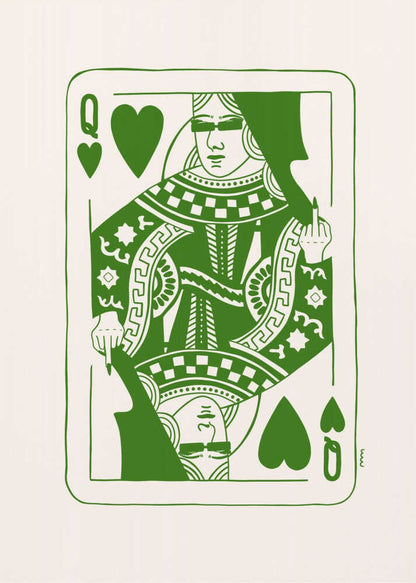 QUEEN OF BROKEN HEARTS - Poster / Art Print