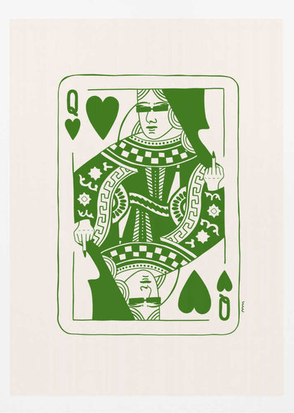 QUEEN OF BROKEN HEARTS - Poster / Art Print