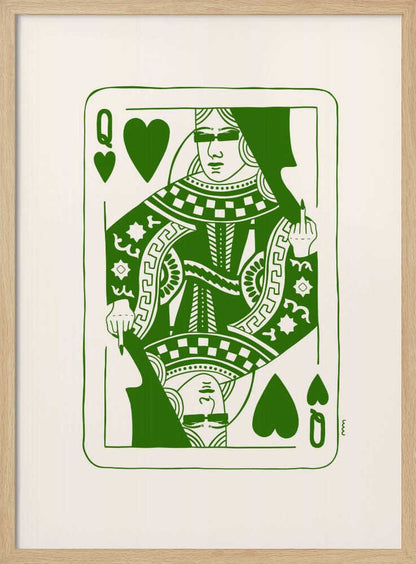QUEEN OF BROKEN HEARTS - Poster / Art Print