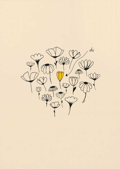 LITTLE FLOWER - Poster / Art Print