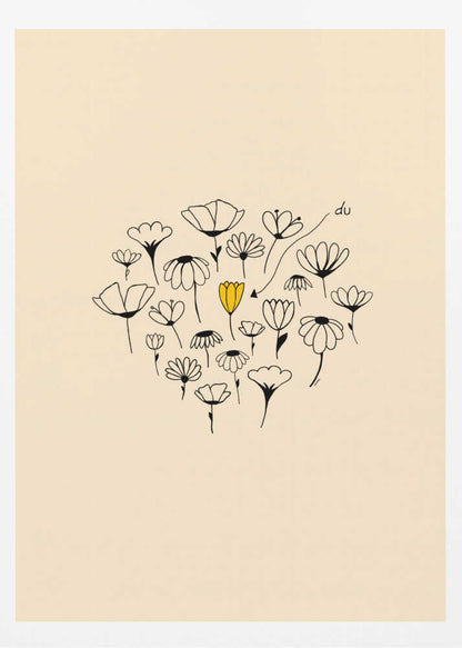 LITTLE FLOWER - Poster / Art Print