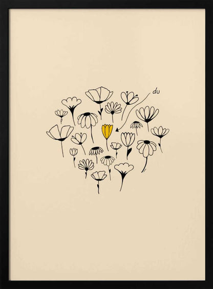 LITTLE FLOWER - Poster / Art Print