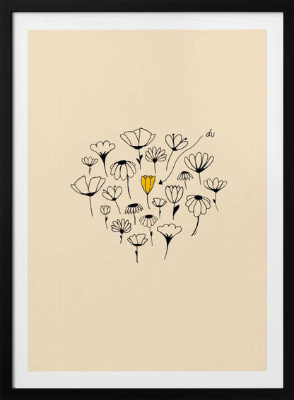 LITTLE FLOWER - Poster / Art Print