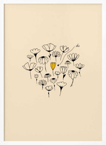 LITTLE FLOWER - Poster / Art Print