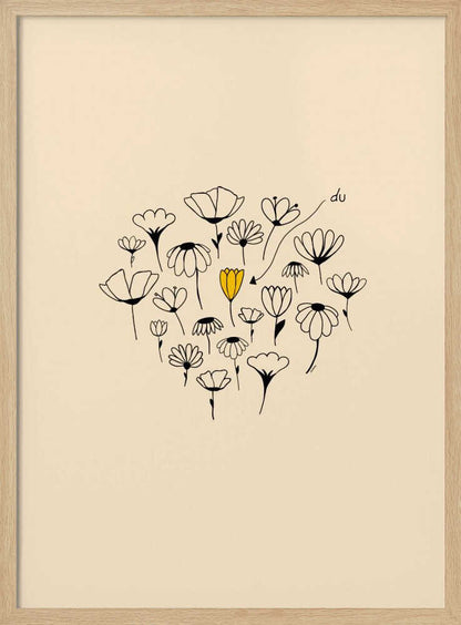 LITTLE FLOWER - Poster / Art Print