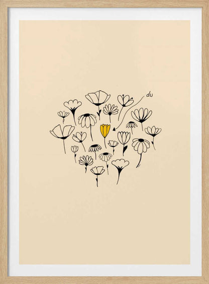 LITTLE FLOWER - Poster / Art Print