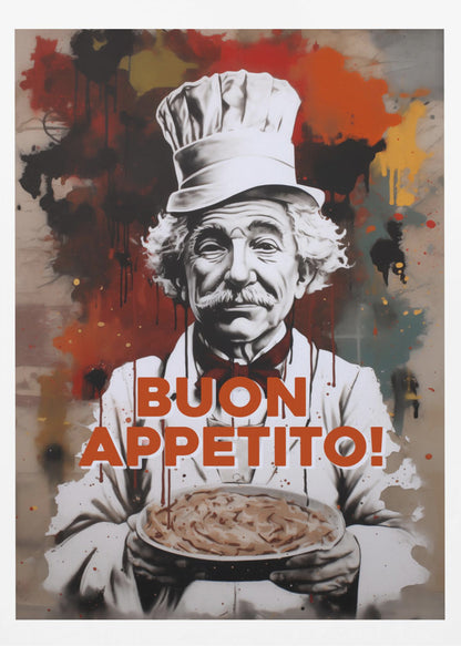 The Pasta Chef - Poster / Art Print