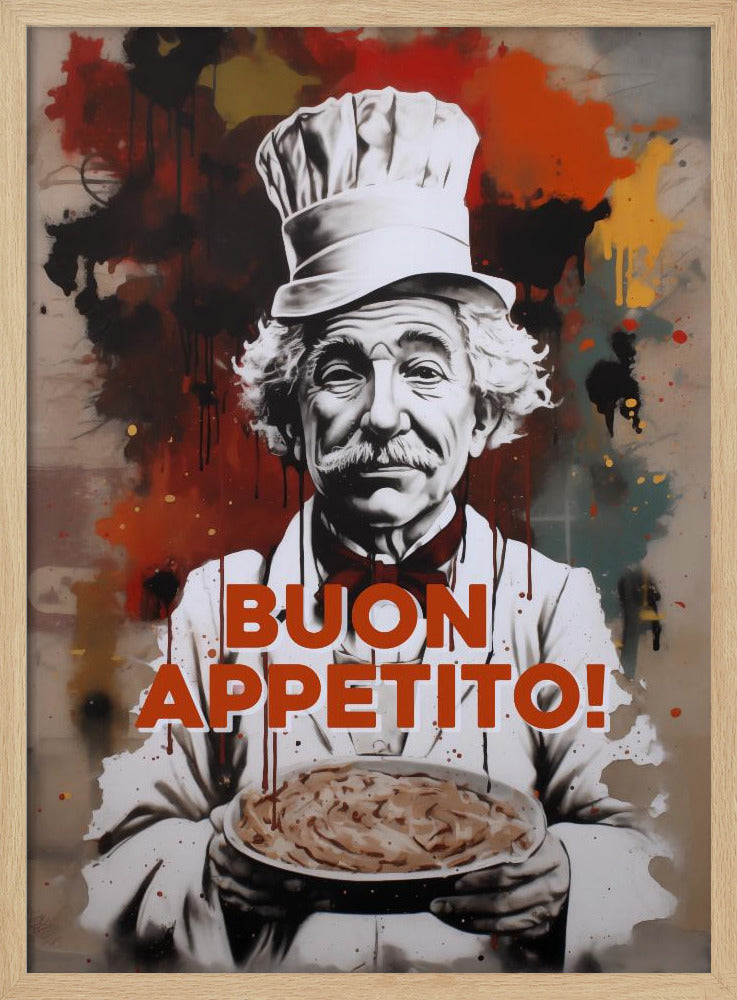 The Pasta Chef - Poster / Art Print
