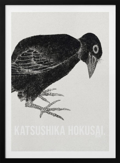Katsushika Hokusai's Bird 1814 - Poster / Art Print