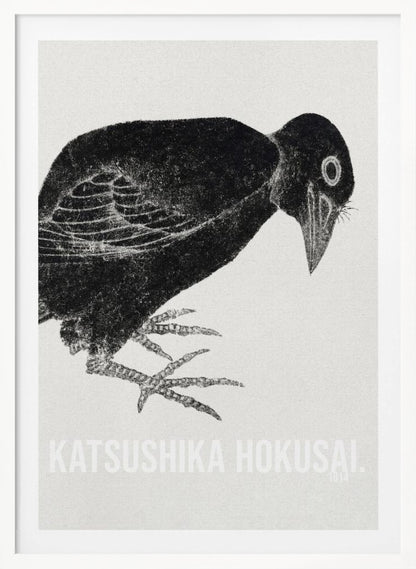 Katsushika Hokusai's Bird 1814 - Poster / Art Print