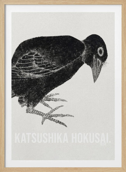 Katsushika Hokusai's Bird 1814 - Poster / Art Print