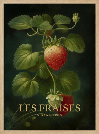 Les Fraises - Strawberries - Poster / Art Print