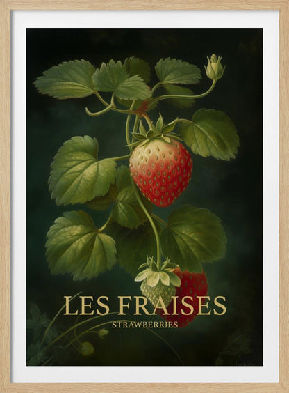 Les Fraises - Strawberries - Poster / Art Print