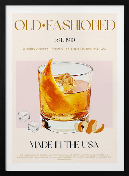 Old fashioned print - Poster / Art Print