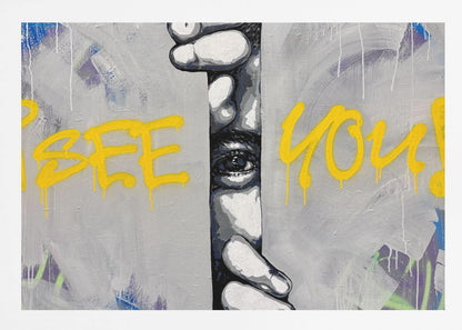 I see you - Hidden Gaze - Poster / Art Print
