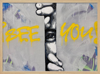 I see you - Hidden Gaze - Poster / Art Print