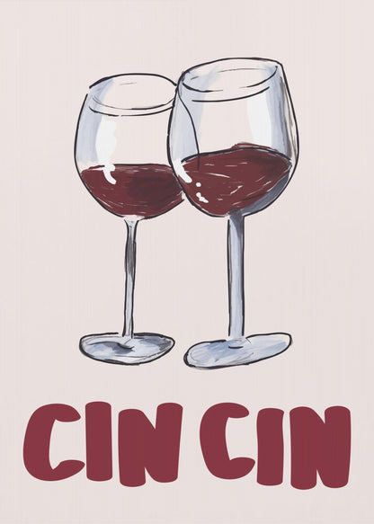 Cin Cin 2 - Poster / Art Print